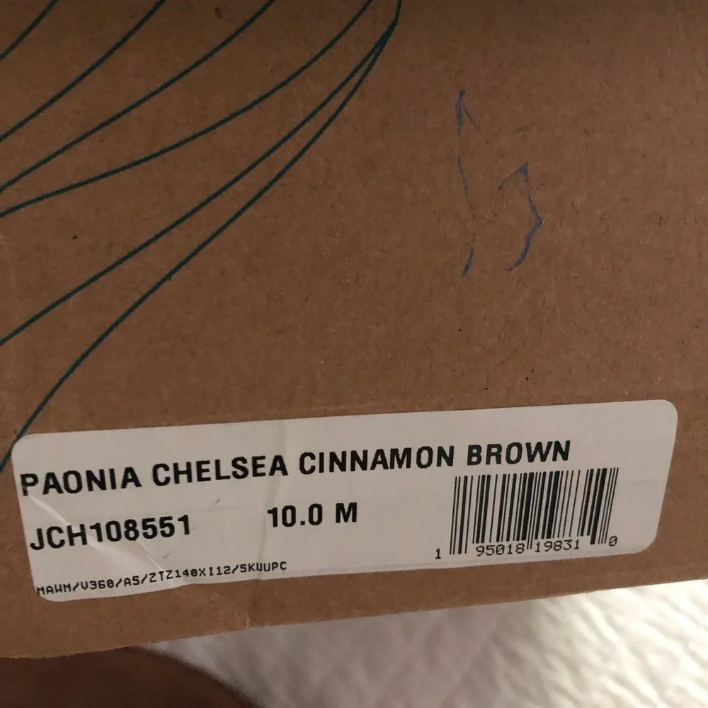 Chaco Men's Chelsea Boots Chestnut Brown Suede Size 10 New